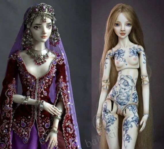 Марины бычковой фото Авторские куклы Марины Бычковой. Marina Bychkova - The Enchanted Dolls - Куклы E