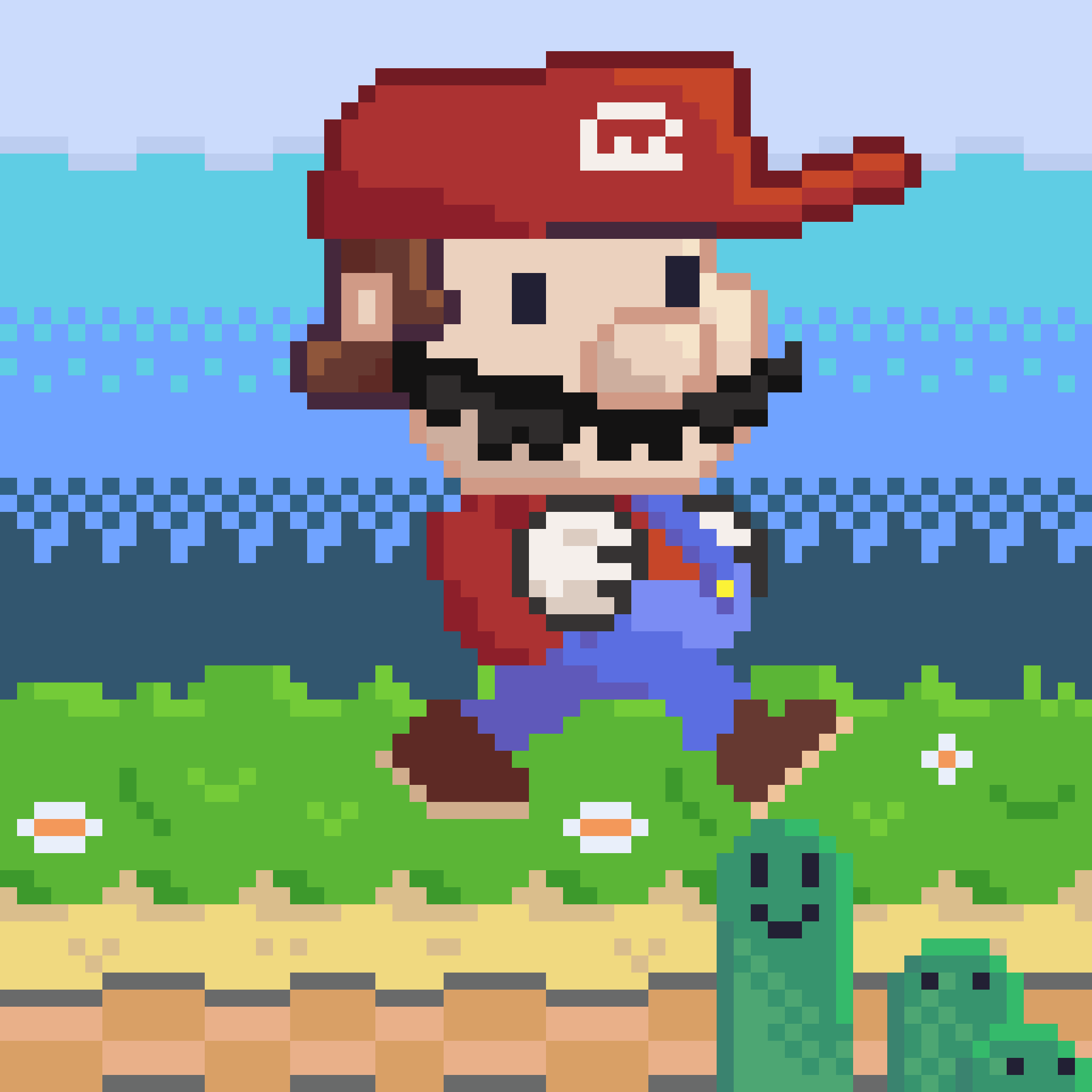 Марио фото из игры Super Mario fanart - Album on Imgur