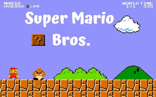Марио фото из игры Super Mario - Веб-магазин Chrome