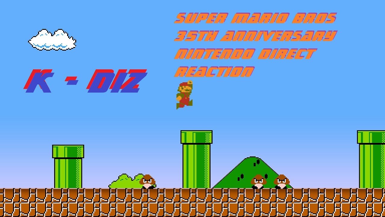 Марио игра денди фото Super Mario 35th Anniversary Nintendo Direct Reaction - YouTube