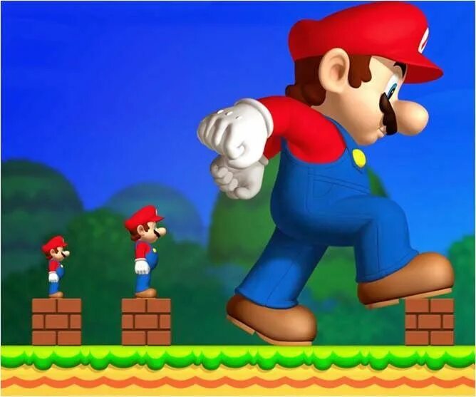 Марио игра фото персонажа Aprendizaje y Videojuegos: Try it Again! Super mario, Mario, Super mario bros