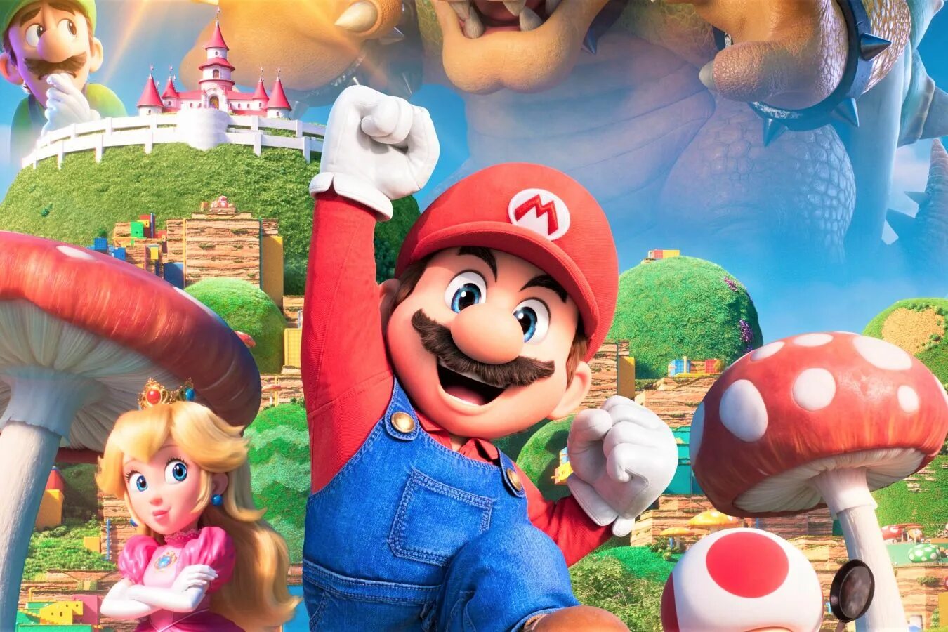 Марио ул мира 8 фото Nintendo скоро поделится новыми деталями мультфильма Super Mario Bros. - Чемпион