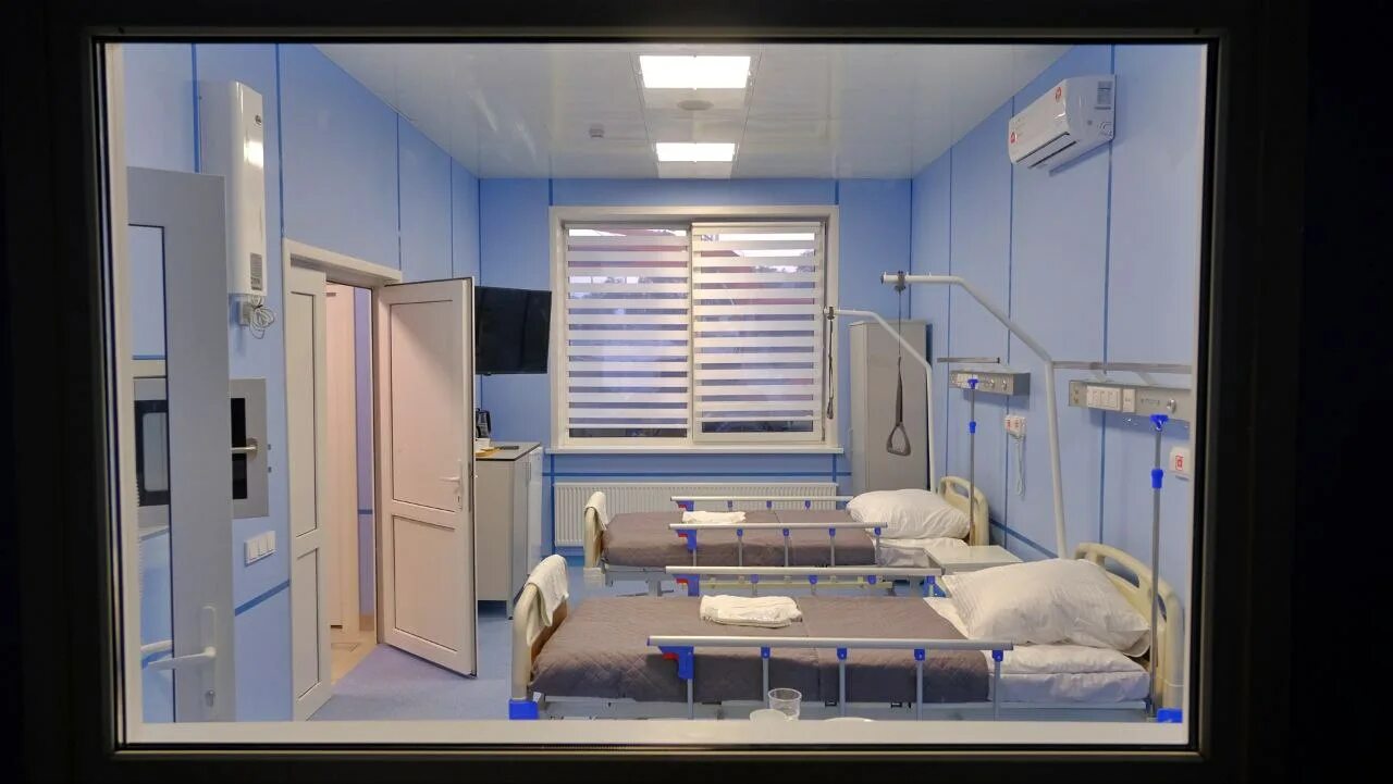 Мариуполь больница фото Новый медицинский центр в Мариуполе возвели под ключ за 84 дня Все о ДНР