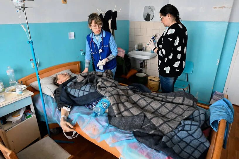 Мариуполь больница фото Как медик скажу: это просто катастрофа" - Коммерсантъ