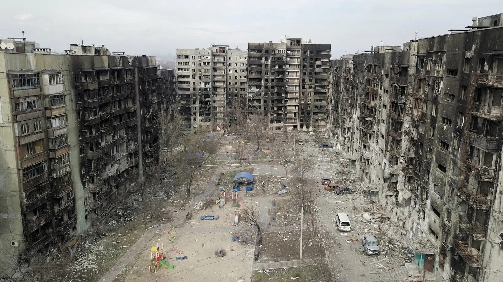 Мариуполь фото до и после войны Six months of the war in Ukraine