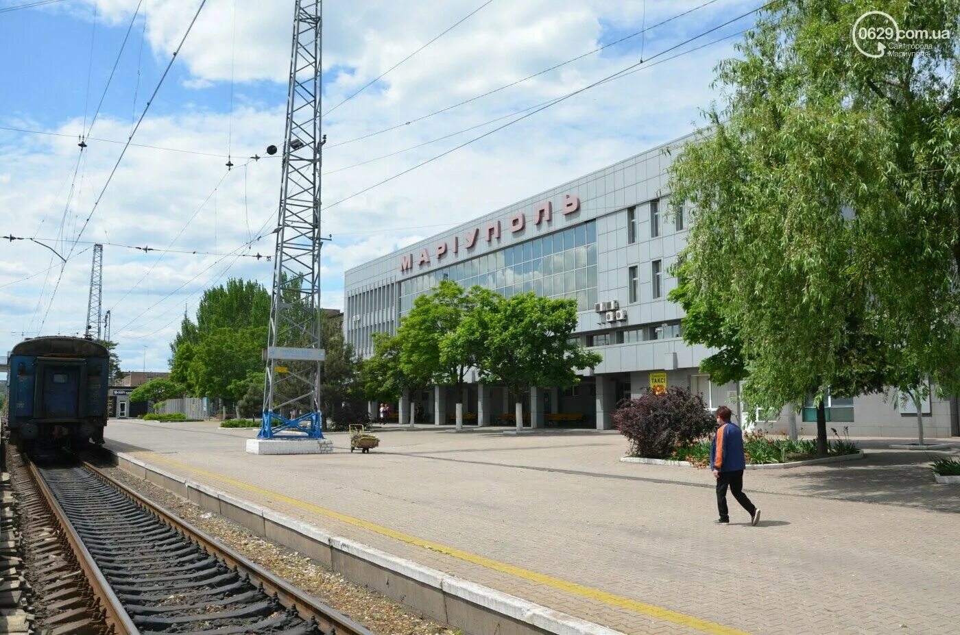 Мариуполь фото вокзала Где стоит вокзал - найдено 85 картинок