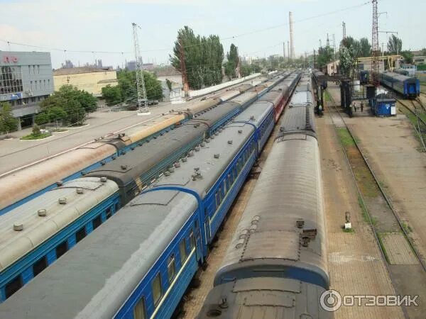 Мариуполь фото вокзала Отзыв о Железнодорожный вокзал (Украина, Мариуполь) Вокзал на берегу моря