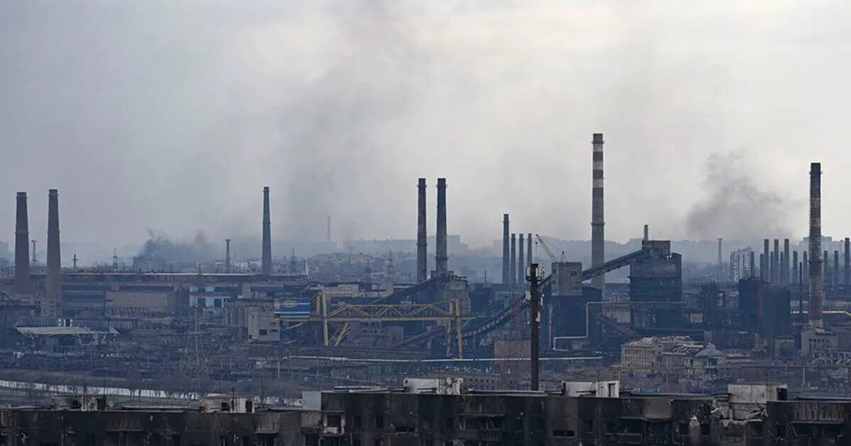 Мариуполь фото завода Как зачищают районы у "Азовстали" в Мариуполе от националистов - 18.04.2022 - В 