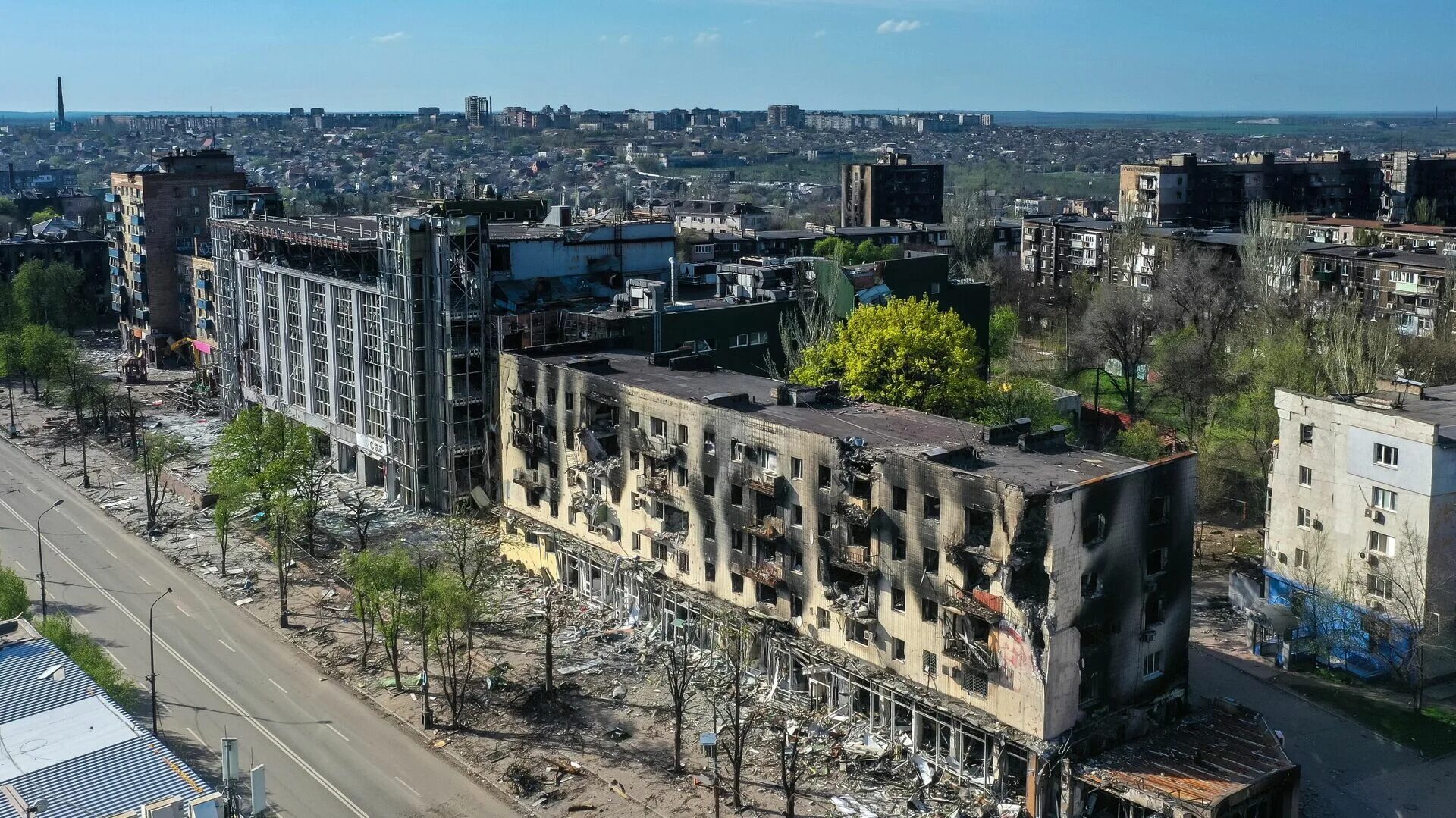 Мариуполь новости сегодня фото Минстрой планирует помогать восстанавливать Мариуполь - РИА Новости, 28.04.2022