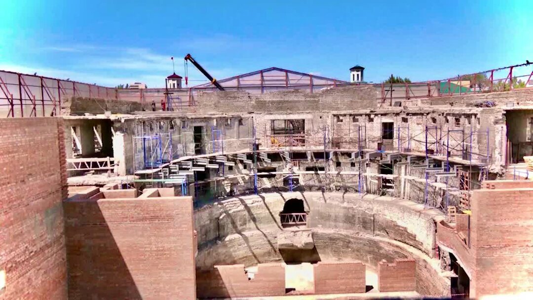 Мариуполь сегодня фото 2024 На каком этапе восстановления находится мариупольский драмтеатр? 23.05.2024 Мари