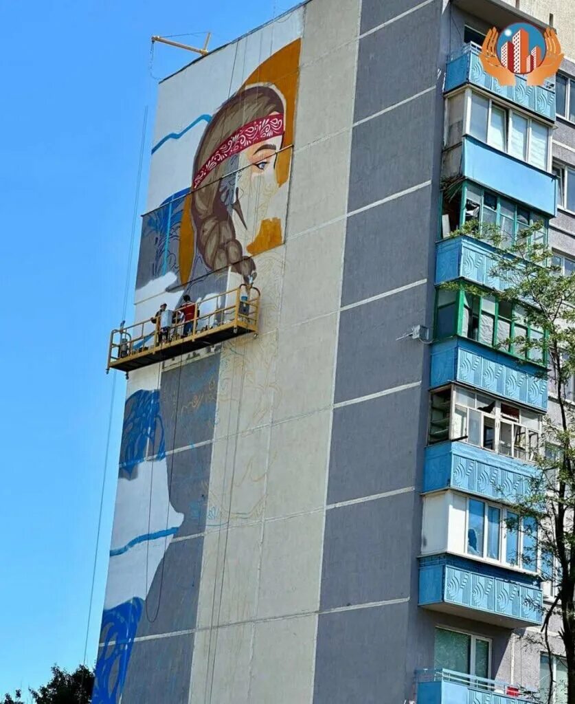 Мариуполь сегодня фото города 2024 Старт первого Всероссийского арт-фестиваля "M`art" Граффити по всей России / худ
