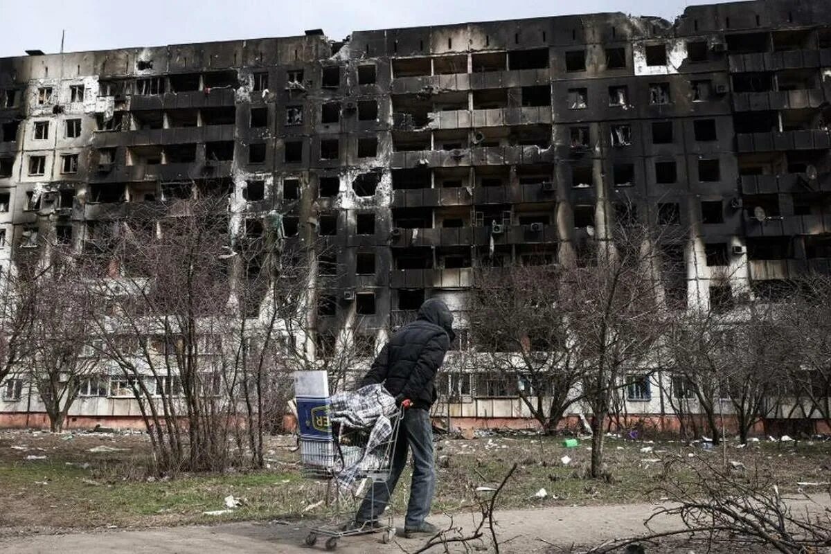 Мариуполь сегодня фото восстановление Российские военные призвали власти Мариуполя перейти на сторону народа - МК