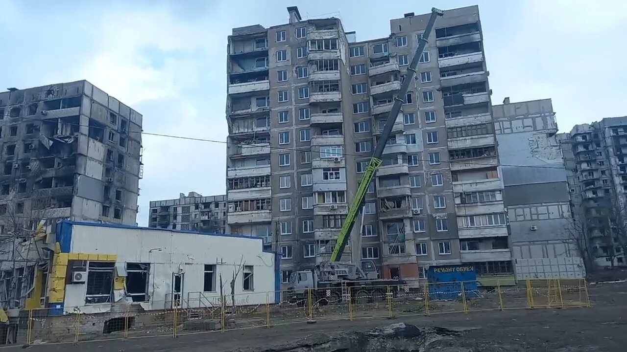 Мариуполь сегодня фото восстановление 2024г Обзор На То, Как Восстанавливают Некоторые Дома В Мариуполе (Мариуполь Сейчас). 