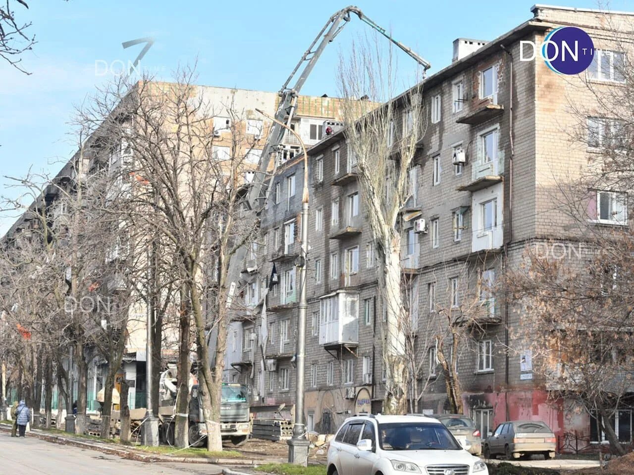 Мариуполь сегодня фото восстановление 2024г Стройка в Мариуполе не прекращается ни на минуту - Донецкое время