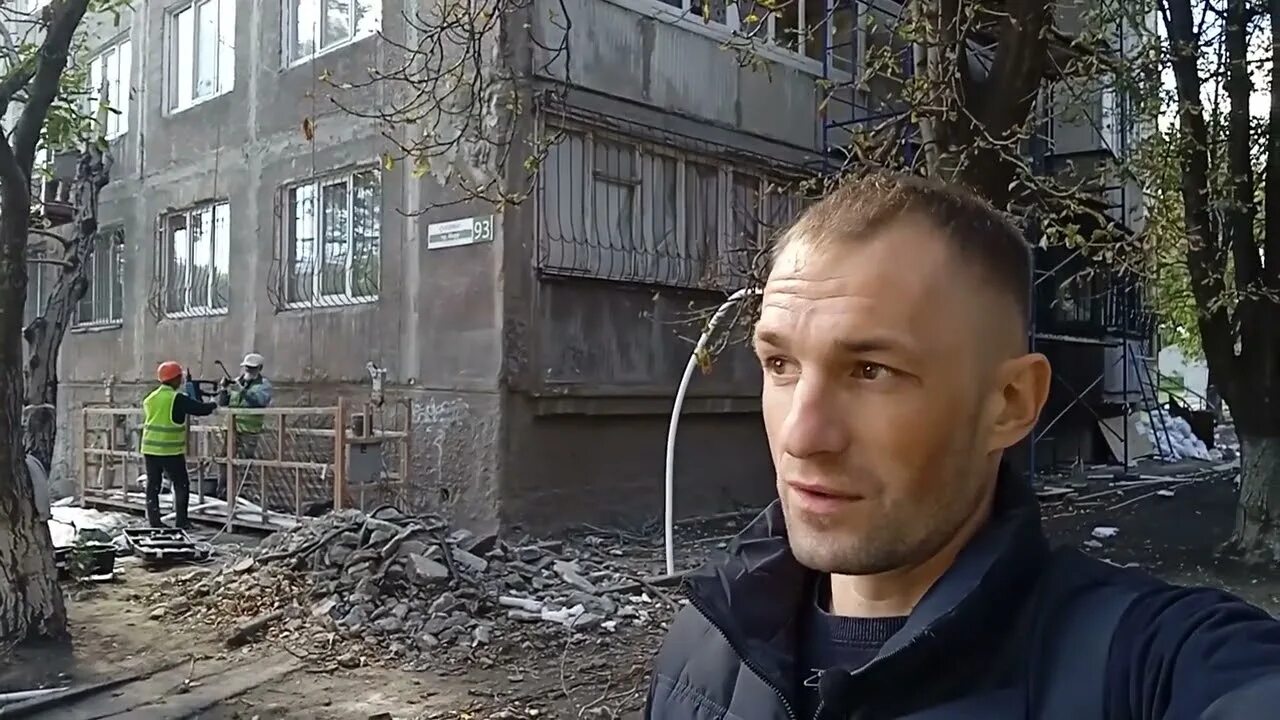 Мариуполь сегодня фото восстановление Мариуполь Масштабное Восстановление Домов пр. Ленина - YouTube