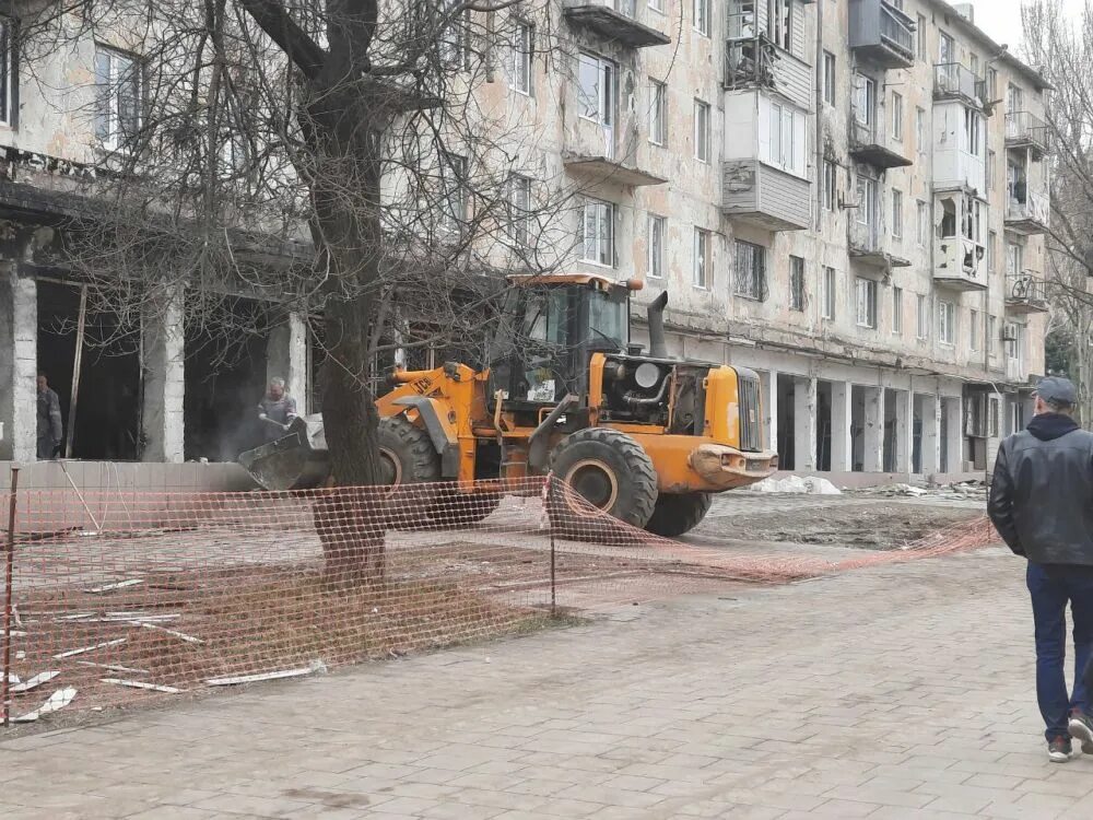 Мариуполь сегодня фото восстановление Борис Рожин: Восстановление Мариуполя в фотографиях - Лента новостей ДНР