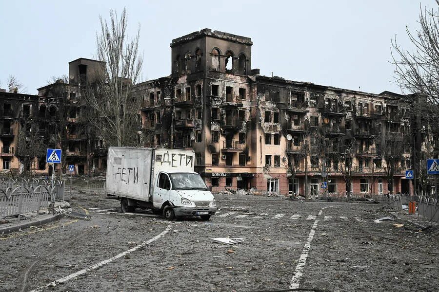 Мариуполь сегодня последние новости фото Спецоперация России на Украине. 40-й день - Газета.Ru