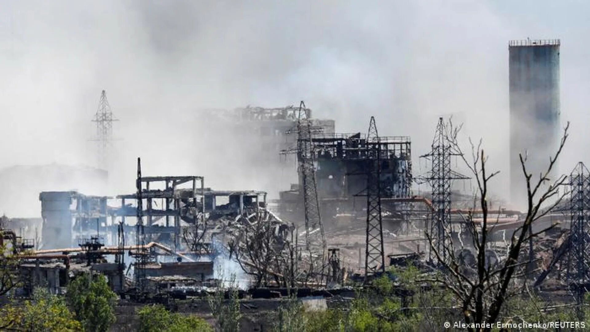 Мариуполь завод азовсталь фото В Минобороны России заявили о взятии "Азовстали": 21 мая 2022 11:31 - новости на