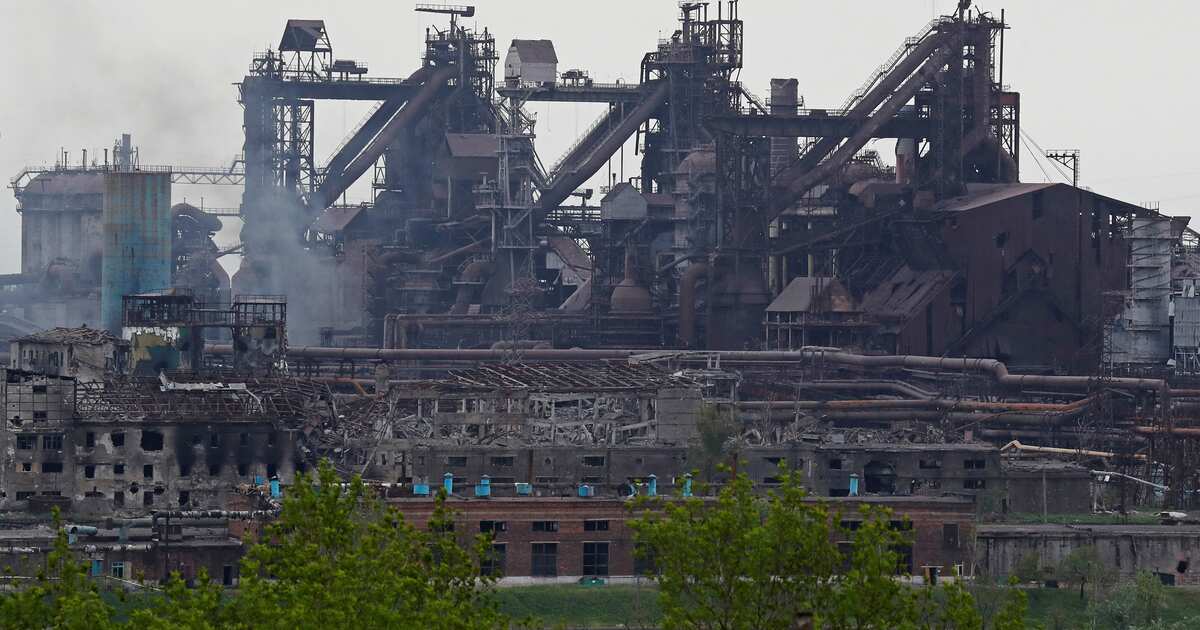 Мариуполь завод азовсталь фото Daily Express: бывшие британские военные находятся на "Азовстали" - 15.05.2022 -