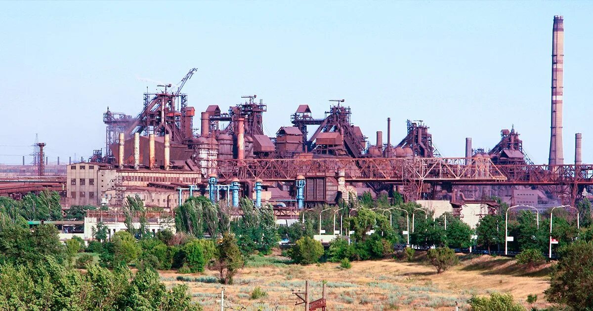 Мариуполь завод азовсталь фото Промышленность Донбасса включается в работу