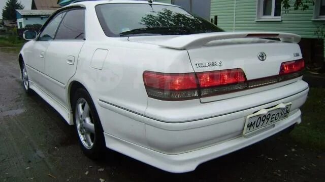 Марк 2 100 рестайлинг фото Купить Задняя губа на Toyota Mark 100-105 во Владивостоке по цене: 5 000 ₽ - час