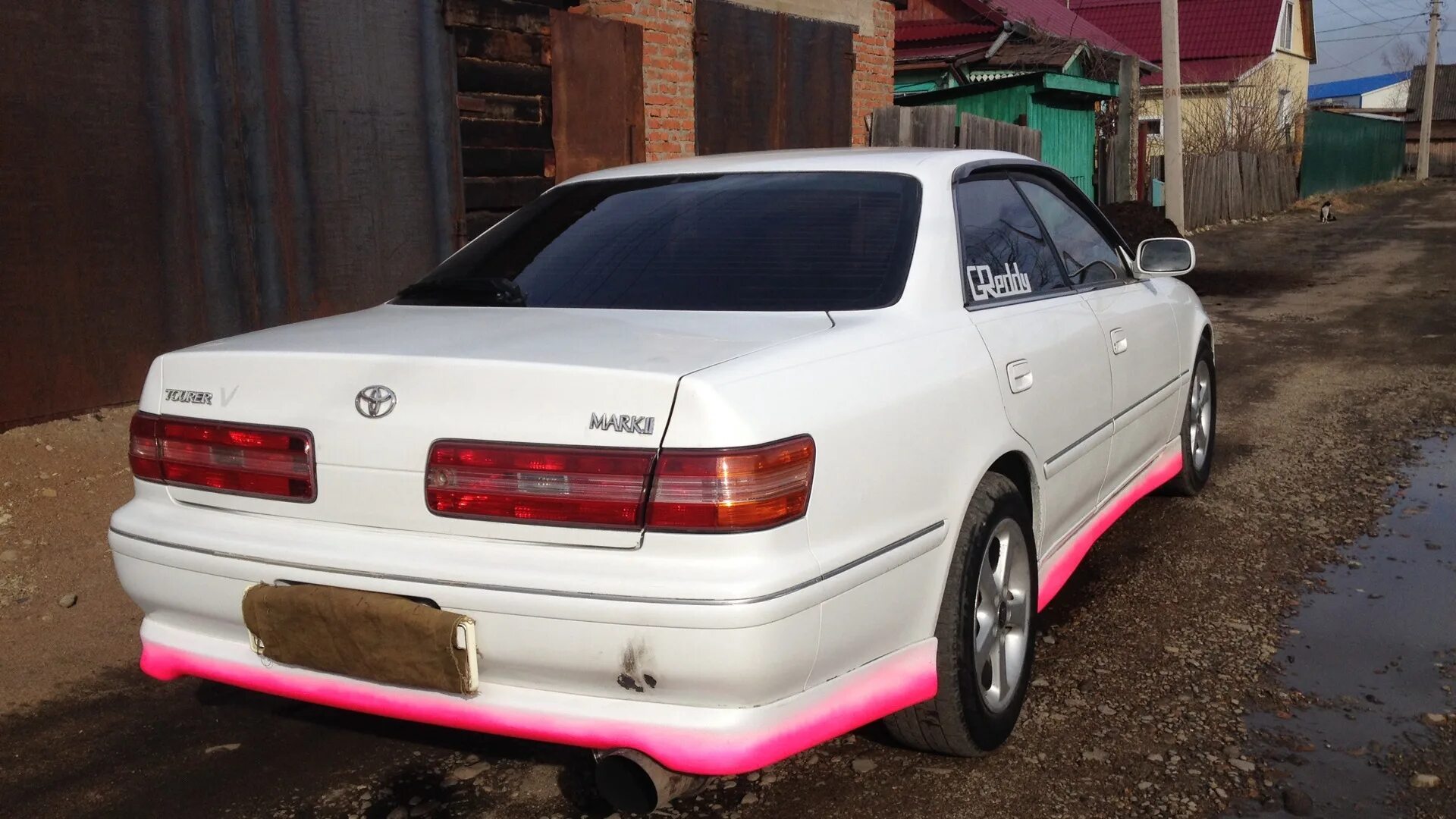 Марк 2 100 рестайлинг фото Toyota Mark II (100) 2.5 бензиновый 1997 Tourer V на DRIVE2