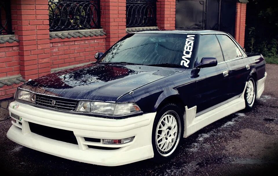 Марк 2 80 фото небольшое подведение итогов за год - Toyota Mark II (80), 2 л, 1990 года наблюде