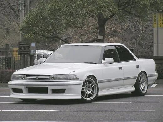 Марк 2 80 кузов фото Передний бампер Stage21 - Toyota Mark II (80), 2,5 л, 1992 года стайлинг DRIVE2