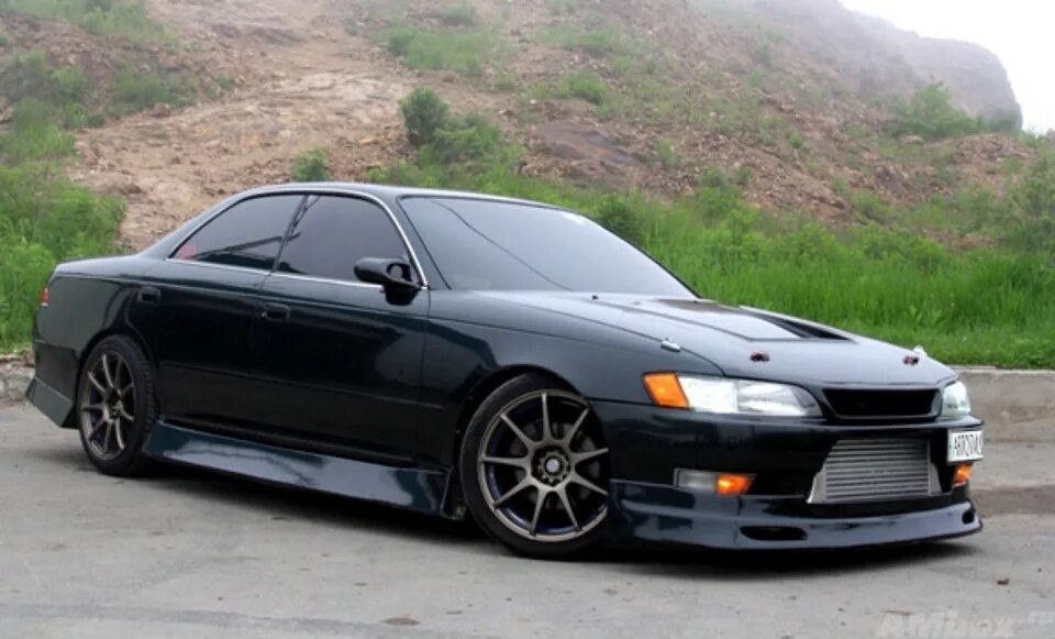 Марк 2 черный фото Продолжение восстановления Самурая - Toyota Mark II (90), 2,5 л, 1996 года тюнин