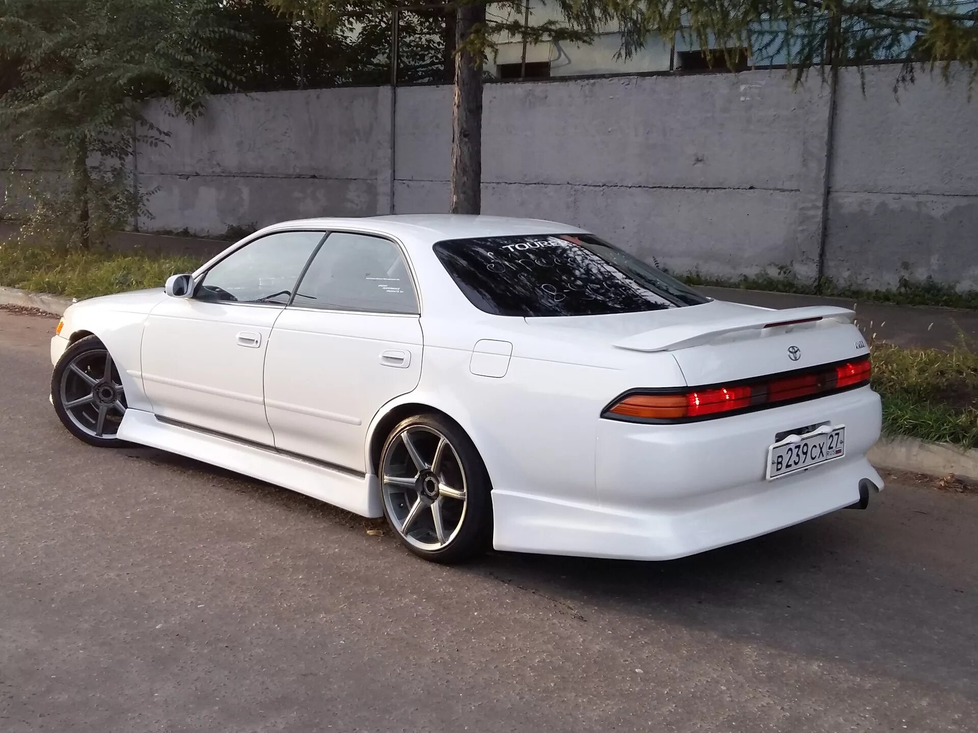Марк 2 кузов тюнинг фото Нарыл старых фото марка, красивый БЫЛ - Toyota Mark II (90), 2,5 л, 1995 года фо