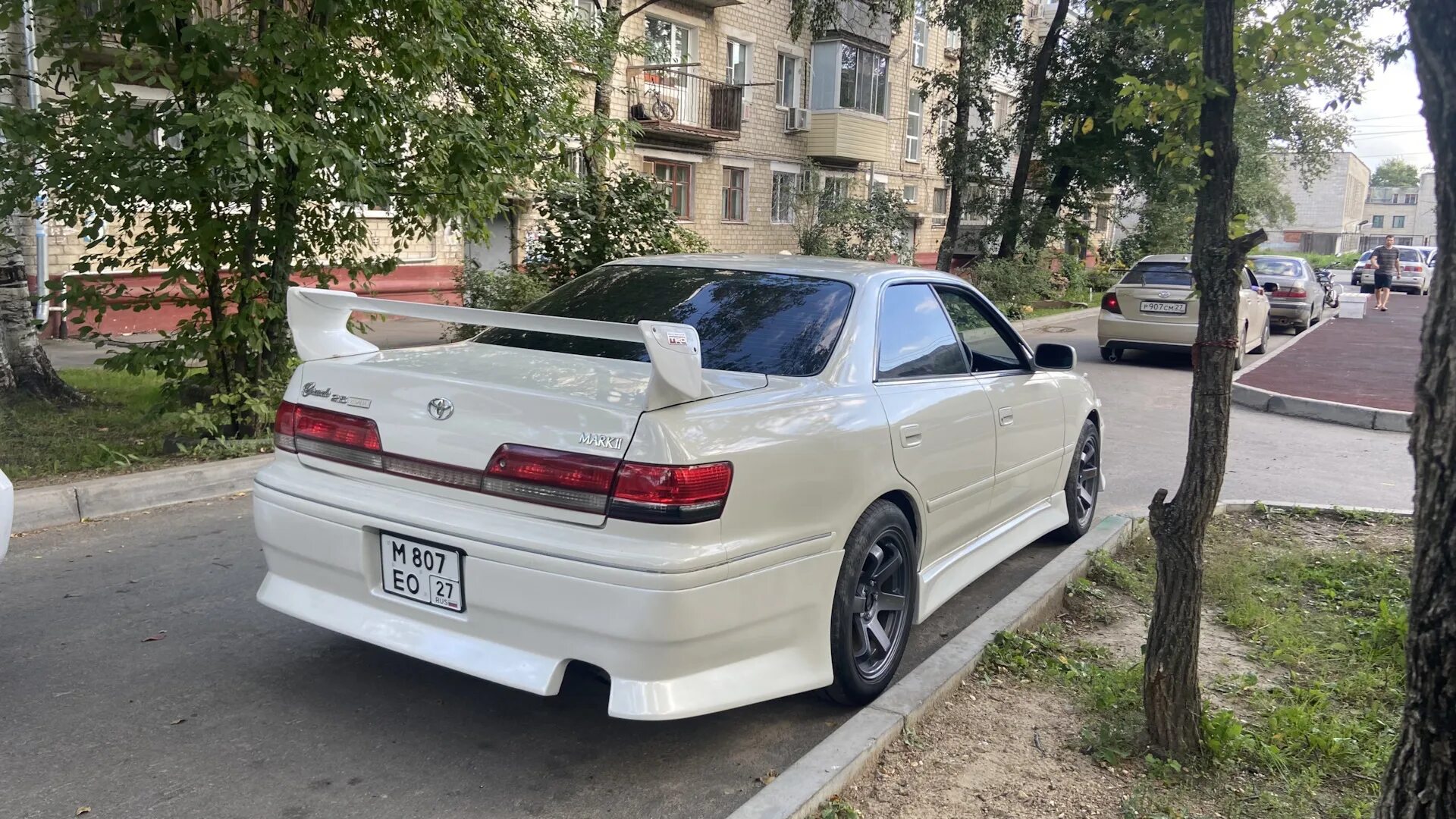 Марк 2 сотый кузов фото Покраска обвеса своими руками - Toyota Mark II (100), 2,5 л, 1999 года своими ру