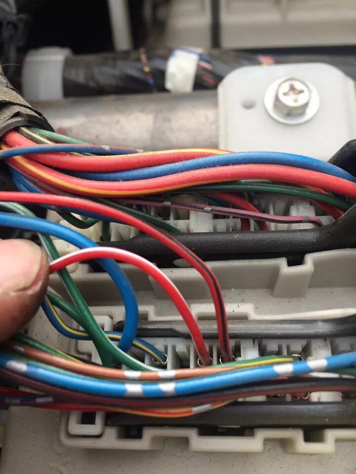 Марк 2 точки подключения сигнализации Установка сигнализации StarLine A93 - Toyota E120, 1,5 л, 2006 года электроника 