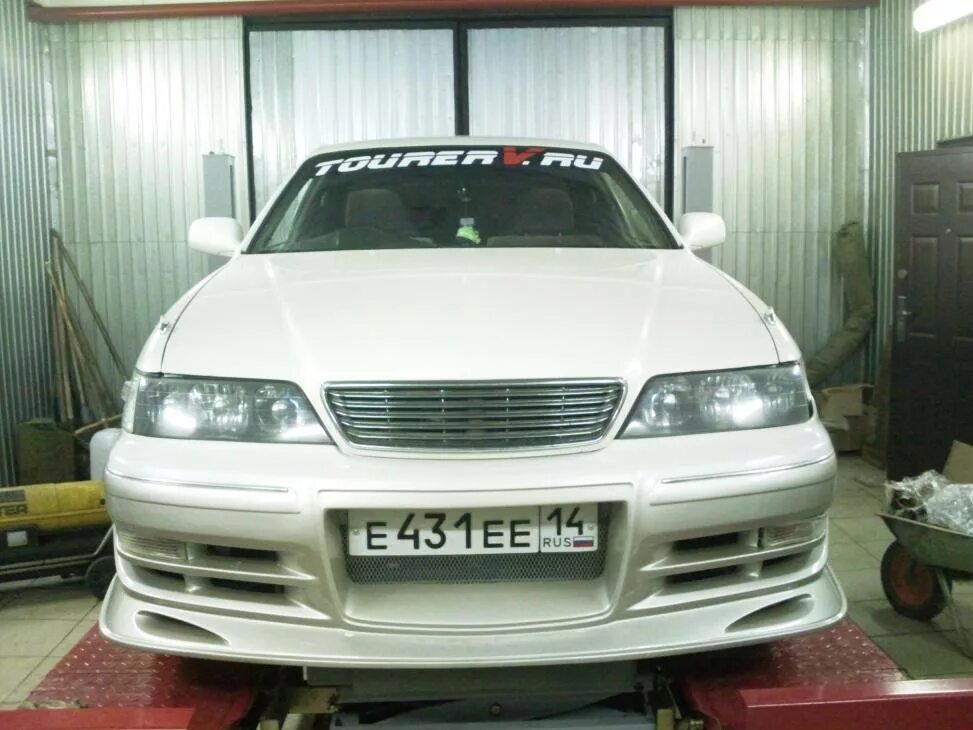 Марк 2 тюнинг бампер Бампер - Toyota Mark II (100), 2,5 л, 1996 года расходники DRIVE2