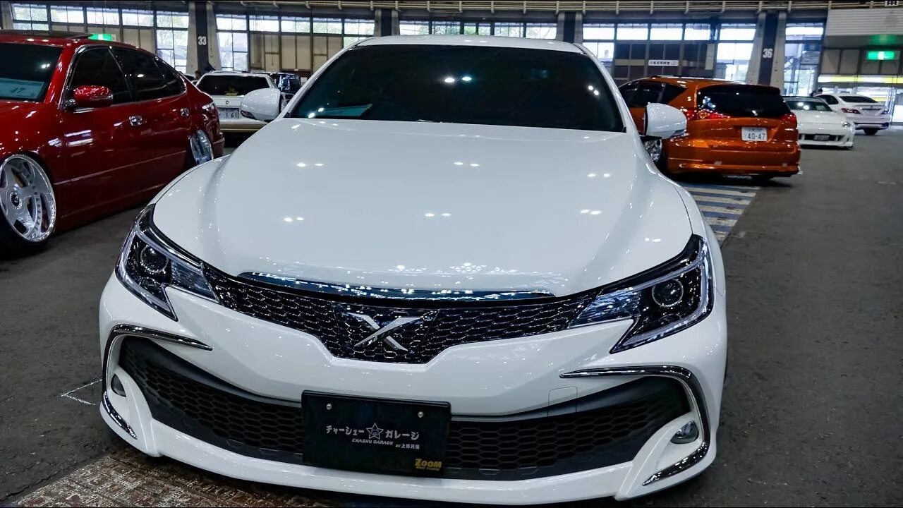 Марк 2019 фото 4K)TOYOTA MARK X modified ト ヨ タ マ-ク X カ ス タ ム - NAGOYA AUTO TREND 2019 - YouTube