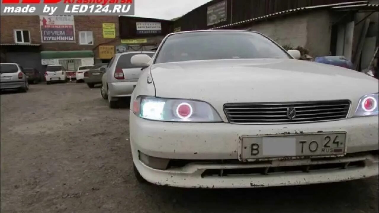 Марк 90 тюнинг фар TOYOTA MARK II 90 тюнинг - YouTube