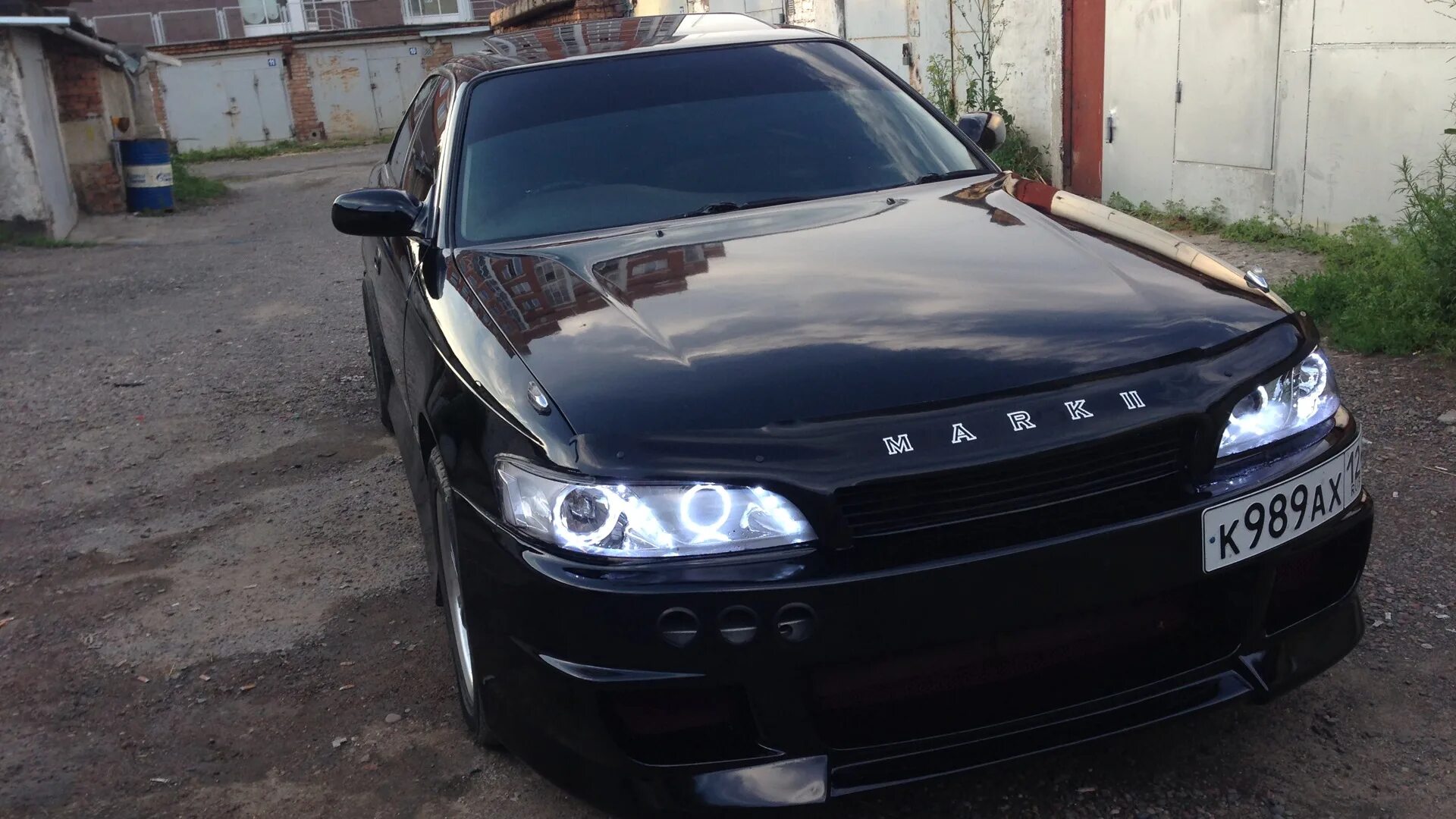 Марк 90 тюнинг фар Toyota Mark II (90) 3.0 бензиновый 1995 3.0 Люкач на DRIVE2