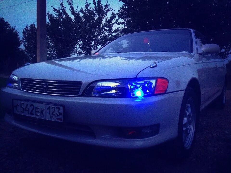 Марк 90 тюнинг фар Новые фары, повторители - Toyota Mark II (90), 3 л, 1993 года просто так DRIVE2