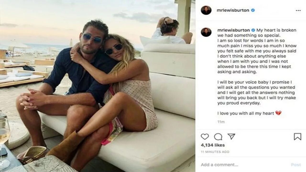 Марк бартон и его жена анастасия фото Caroline Flack's boyfriend Lewis Burton pays tribute to star in heartbreaking po