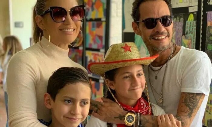 Марк энтони дети фото How Marc Anthony made history on the eve of his twins Emme and Max's birthday Je