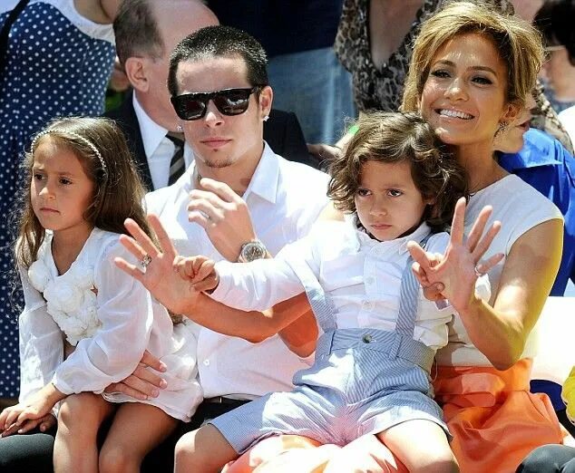 Марк энтони дети фото Jennifer and her kids Famosos, Gemelas famosas, Celebridades