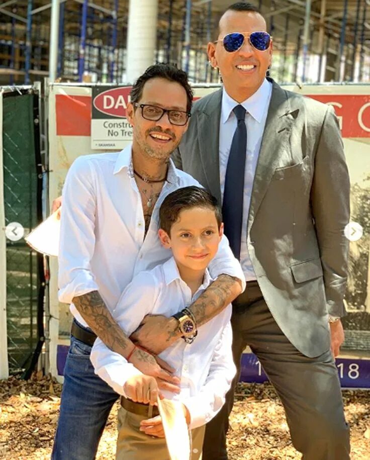 Марк энтони дети фото Jennifer Lopez Shares Sweet Tributes to Both Alex Rodriguez and Marc Anthony on 
