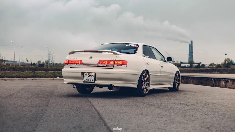 Марк фото на обои Свежие фоточки после обновки марчка - Toyota Mark II (100), 2,5 л, 1998 года фот