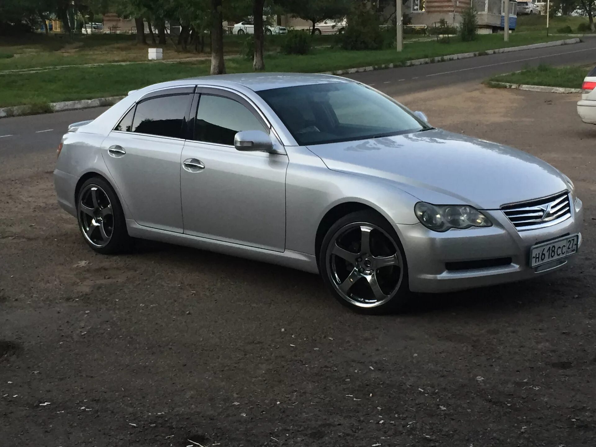 Марк х фото Yokohama Connoisseur R19 - Toyota Mark X (GRX120), 2,5 л, 2009 года колёсные дис