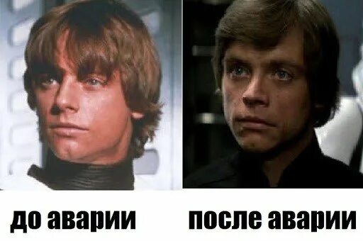 Марк хэмилл до и после аварии фото История актёра сыгравшего Люка Скайуокера Star Wars Galaxy Дзен