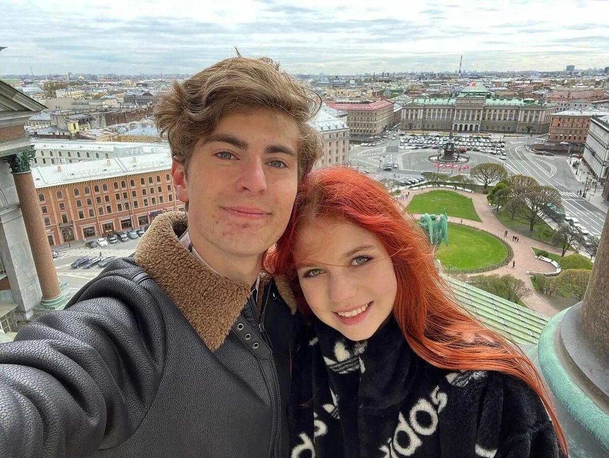 Марк и лина фото Дмитрий Губерниев одним словом описал Трусову и Кондратюка на их новых романтиче