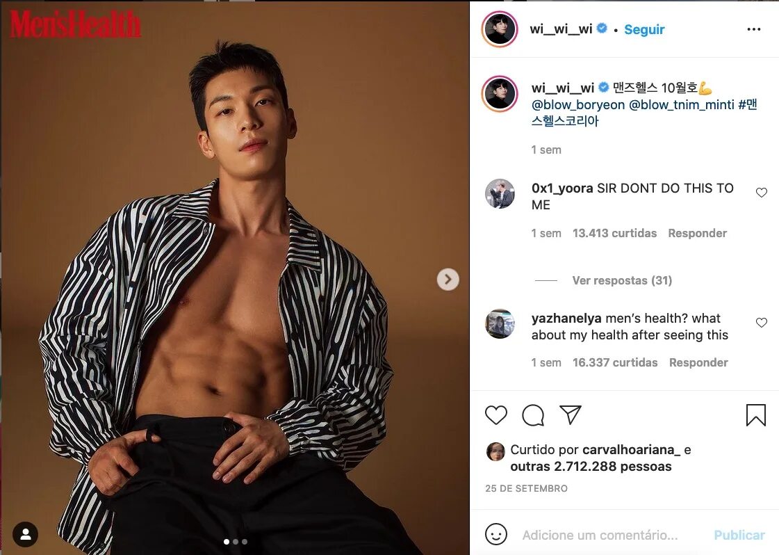 Марк калинин джун джун фото Round 6: Jung Ho Yeon explode no Instagram e pula de 400 mil para 16 milhões de 