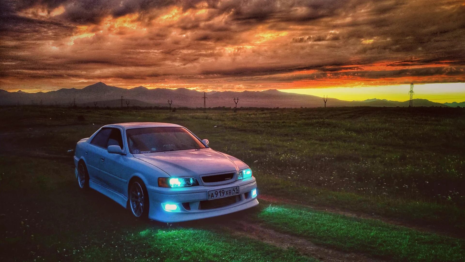 Марк красивые фото Лето/Осень 2017 - Toyota Chaser (100), 2,5 л, 1999 года фотография DRIVE2