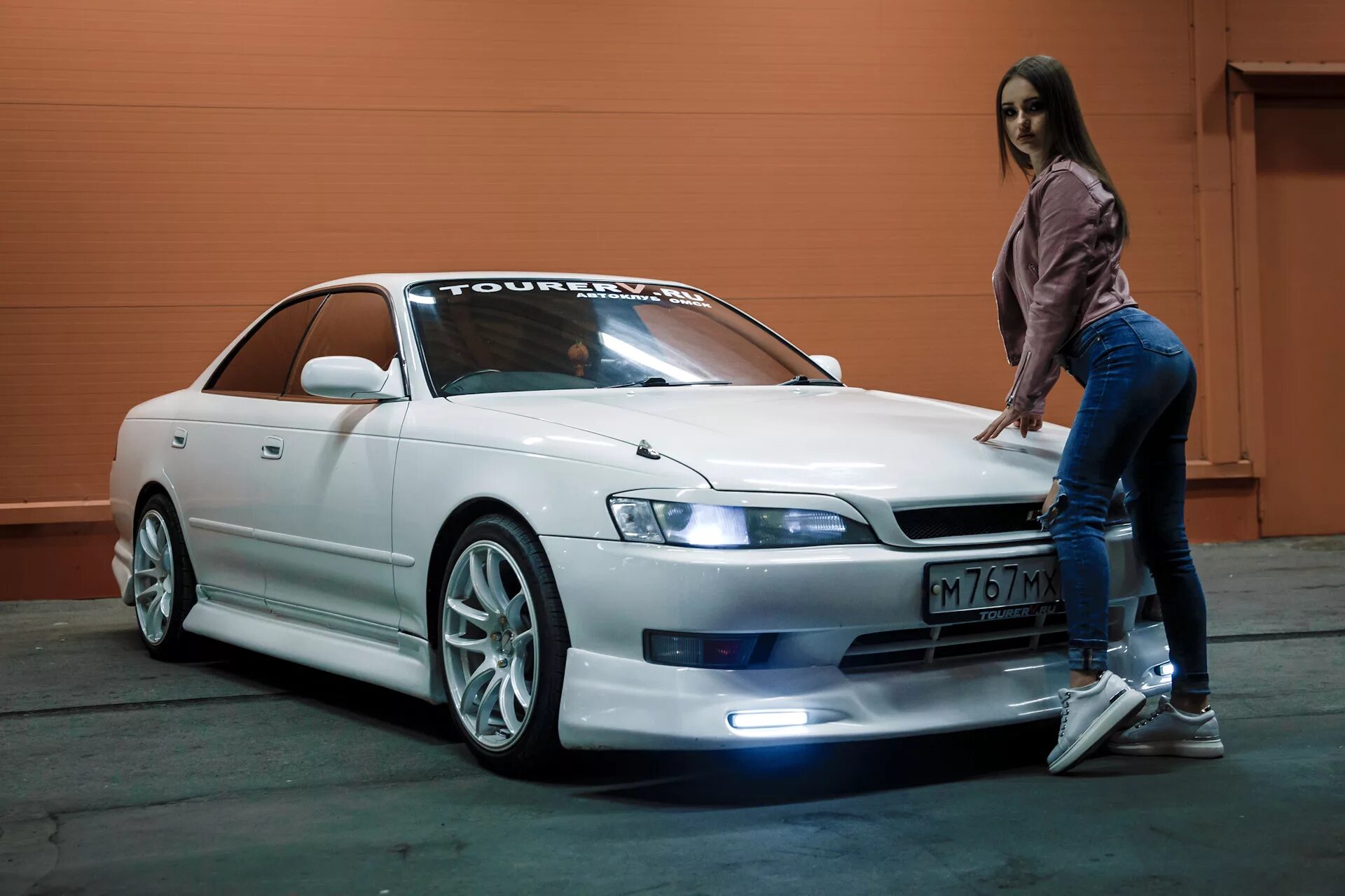 Марк крутые фото Маркуня и Лена - Toyota Mark II (90), 2 л, 1993 года фотография DRIVE2