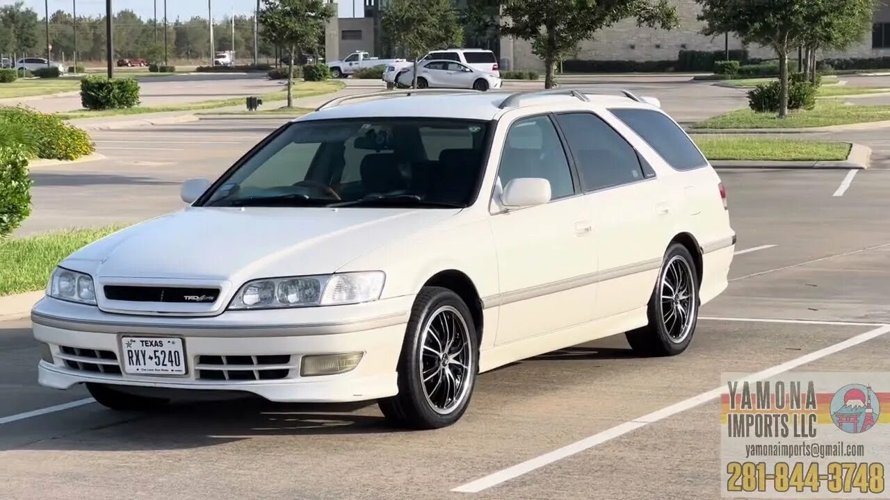 Марк куалис фото 1997 Toyota Mark II Qualis 2.5 V6 JDM RHD wagon review and walk through - YouTub