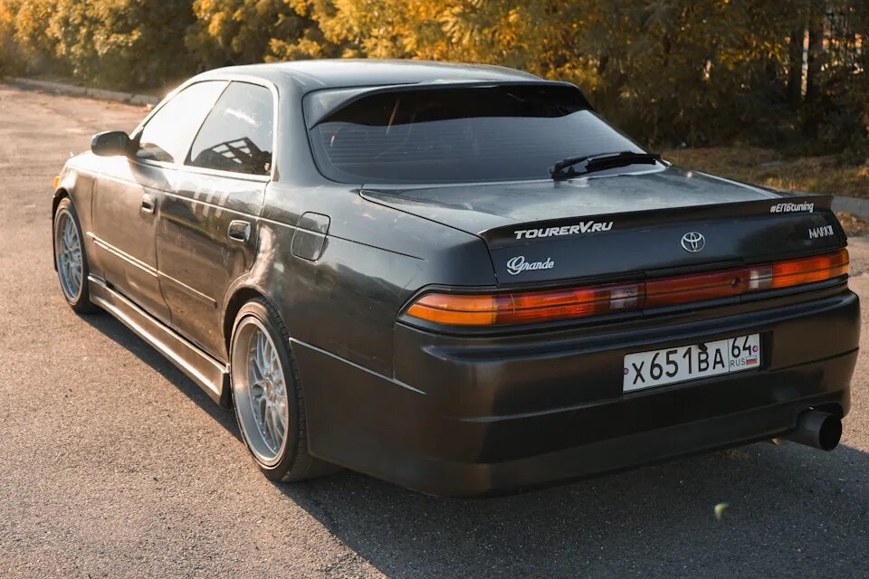 Марк машина фото Фотосет осенний - Toyota Mark II (90), 4,3 л, 1995 года фотография DRIVE2